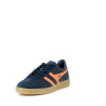 Baskets Bleues et orange